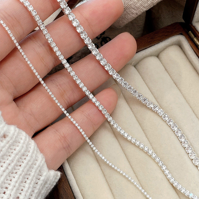 925 Sterling Silver Classic Tennis Bracelet