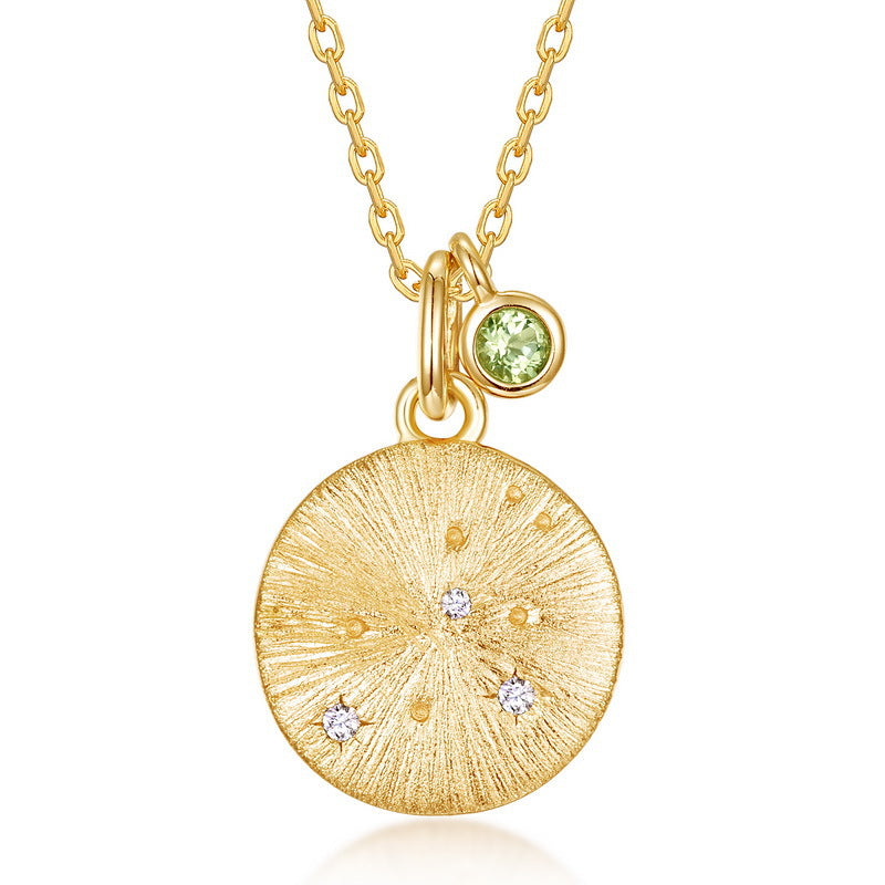 Starlit Whispers Zodiac Necklace