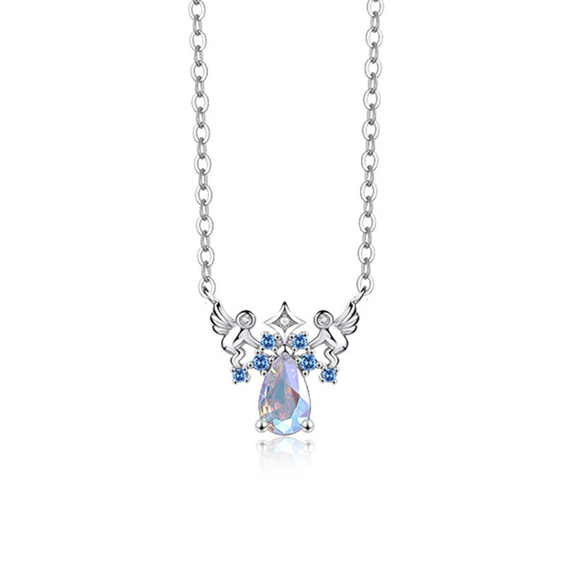 Zodiac Guardian Angel Necklace