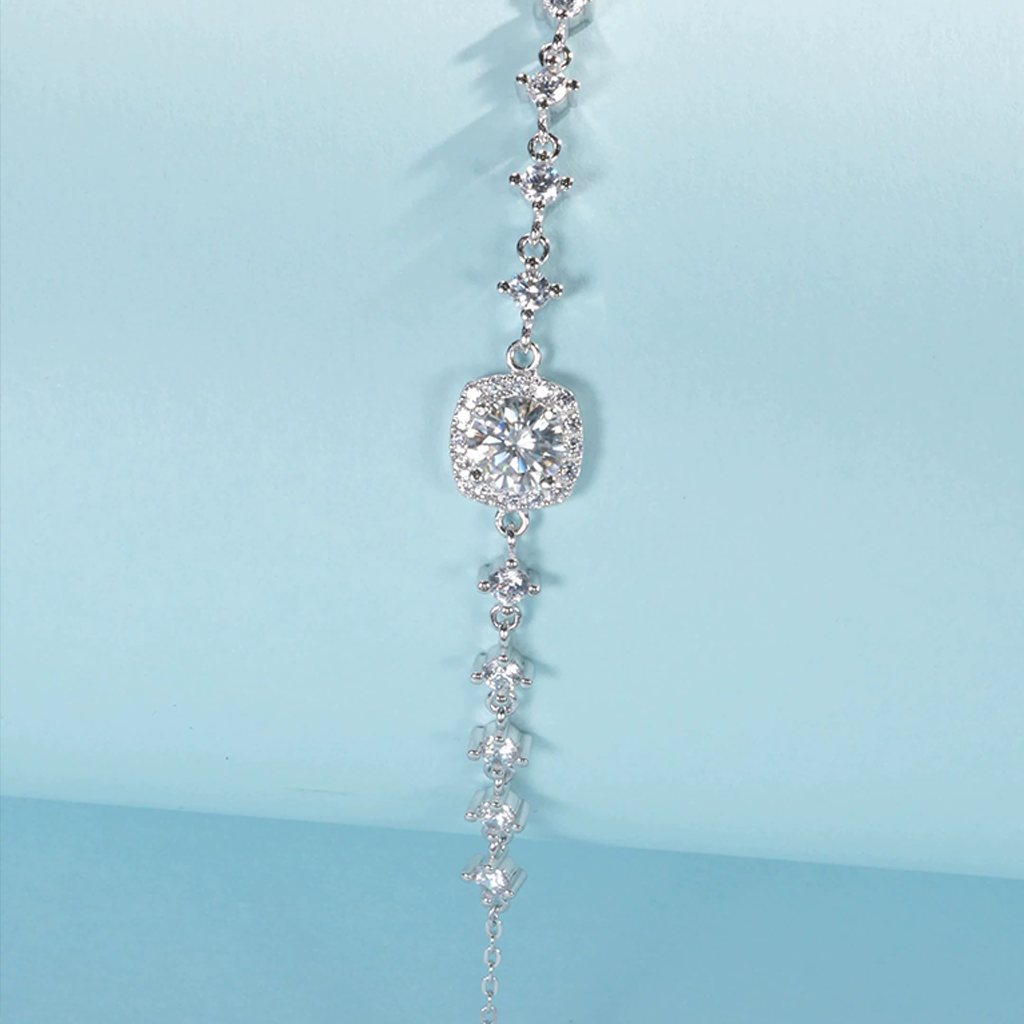 Zodiac Sugar Cube – S925 Sterling Silver Bracelet