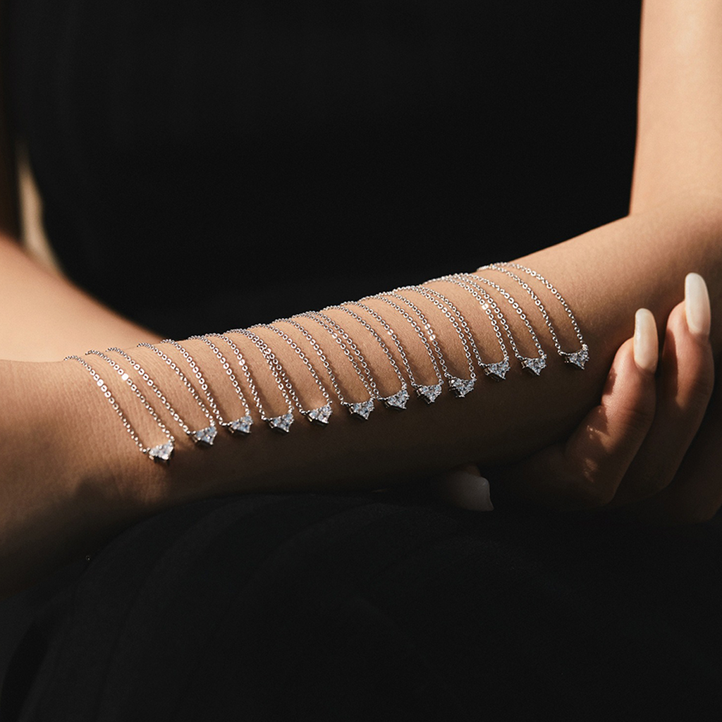 Zodiac Heart 925 Silver Necklace