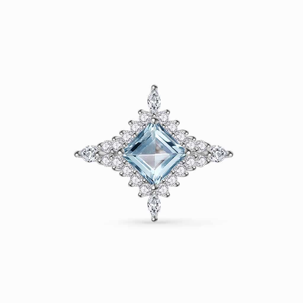 S925 Sterling Silver Gemstone Rings