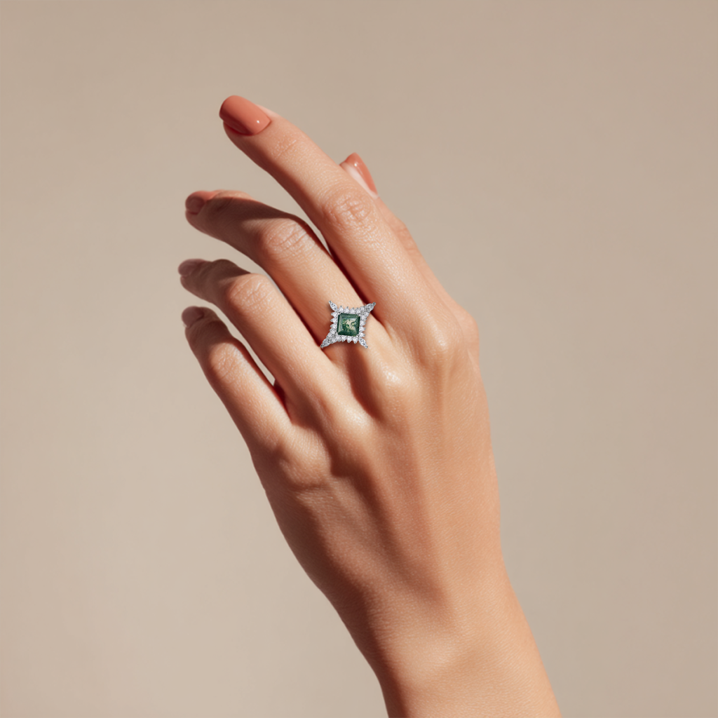 S925 Sterling Silver Gemstone Rings