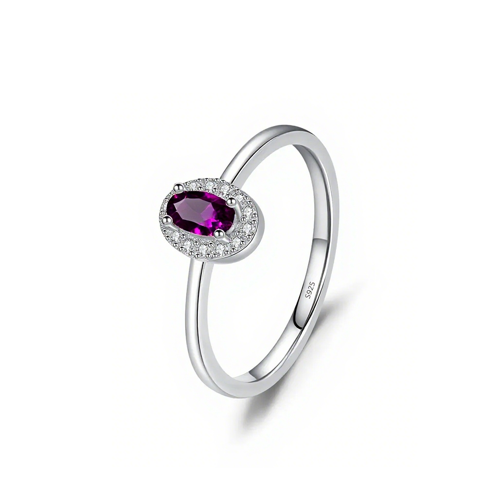 Zodiac Classic Oval S925 Sterling Silver Ring