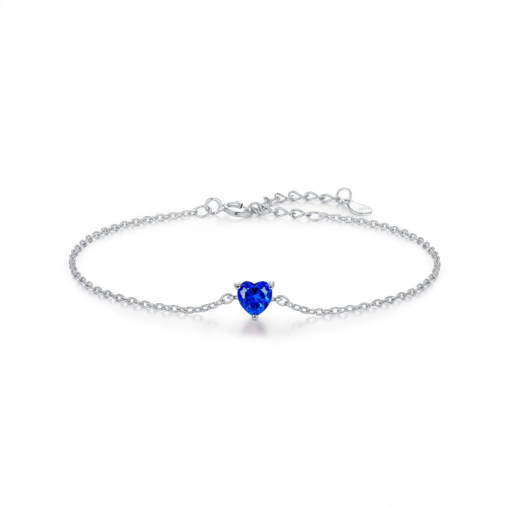 Zodiac Heart Bracelet – S925 Silver