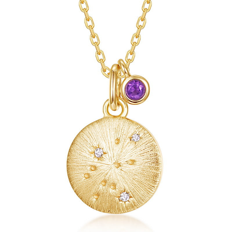 Starlit Whispers Zodiac Necklace