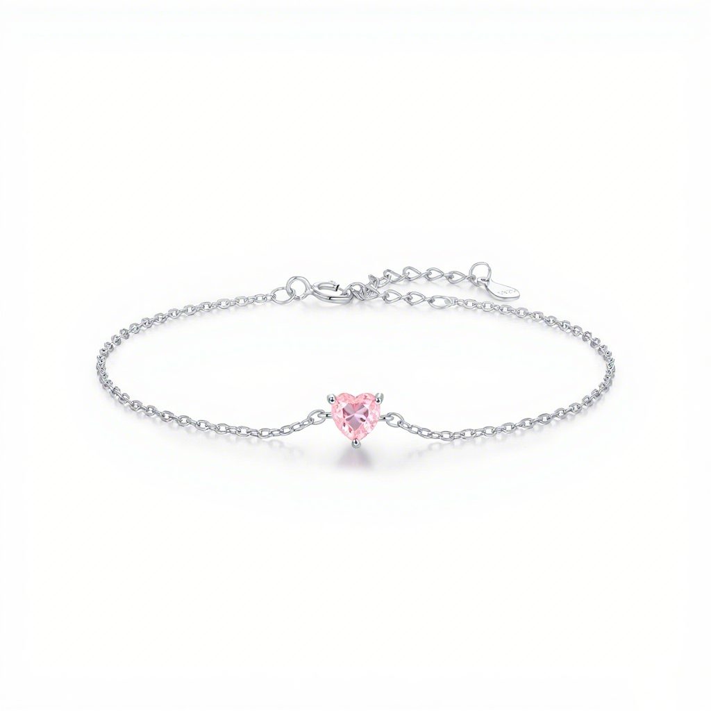 Zodiac Heart Bracelet – S925 Silver
