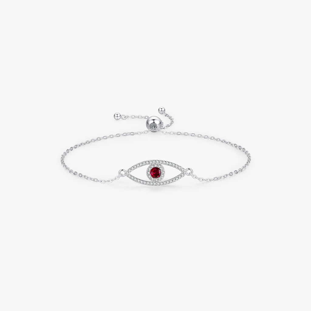 Zodiac Evil Eye S925 Sterling Silver Bracelet