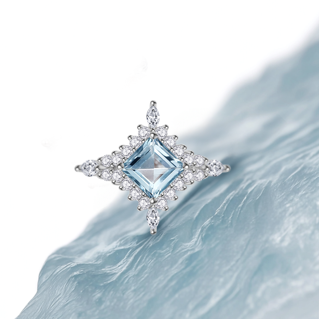 S925 Sterling Silver Gemstone Rings