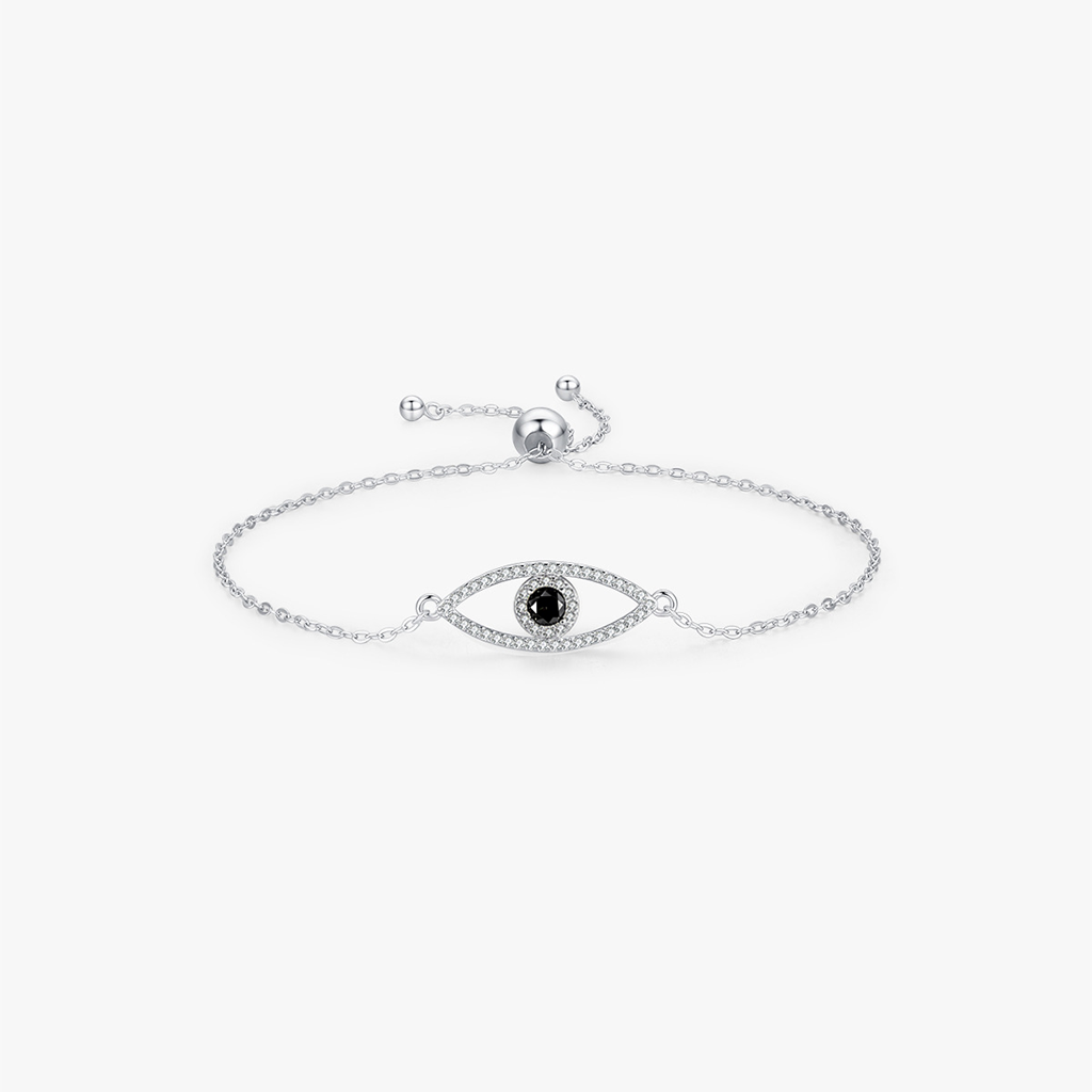 Zodiac Evil Eye S925 Sterling Silver Bracelet
